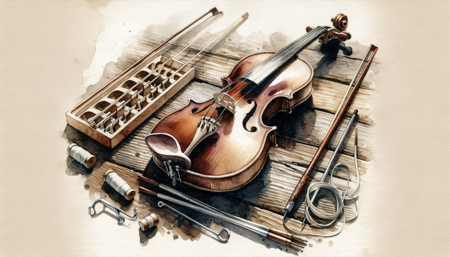 cuando cuesta afinar cuerdas de violin