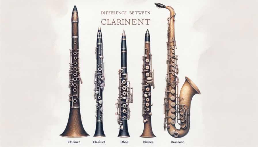 diferencia entre clarinete oboe y fagot