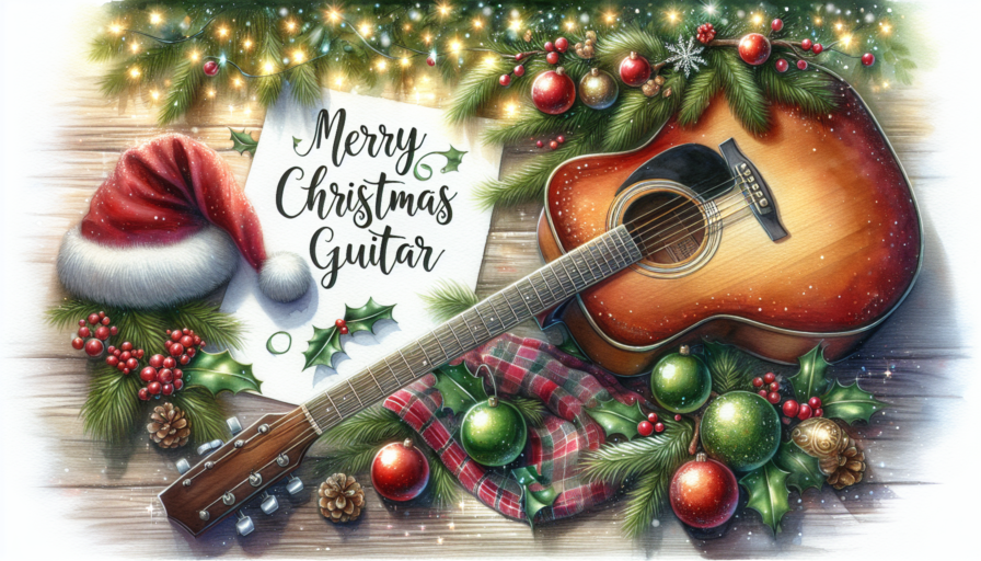 feliz navidad guitarra