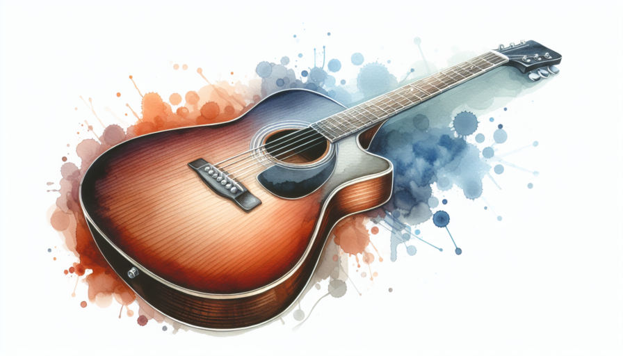 foto de una guitarra instrumento