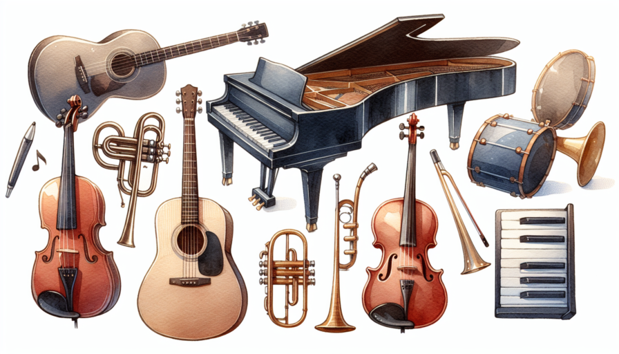 fotografias de instrumentos musicales