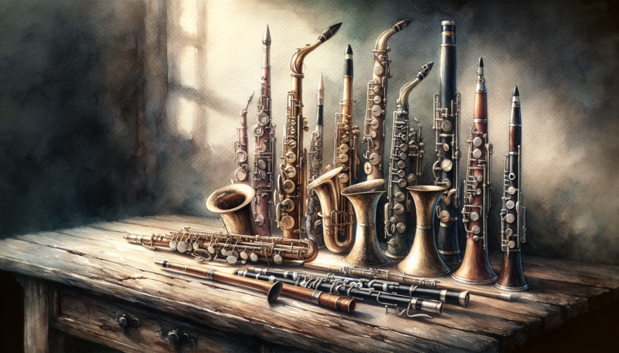 fotos de instrumento de viento