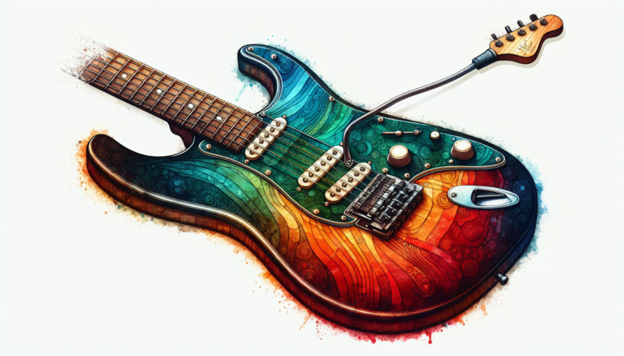 guitarra electrica goma eva