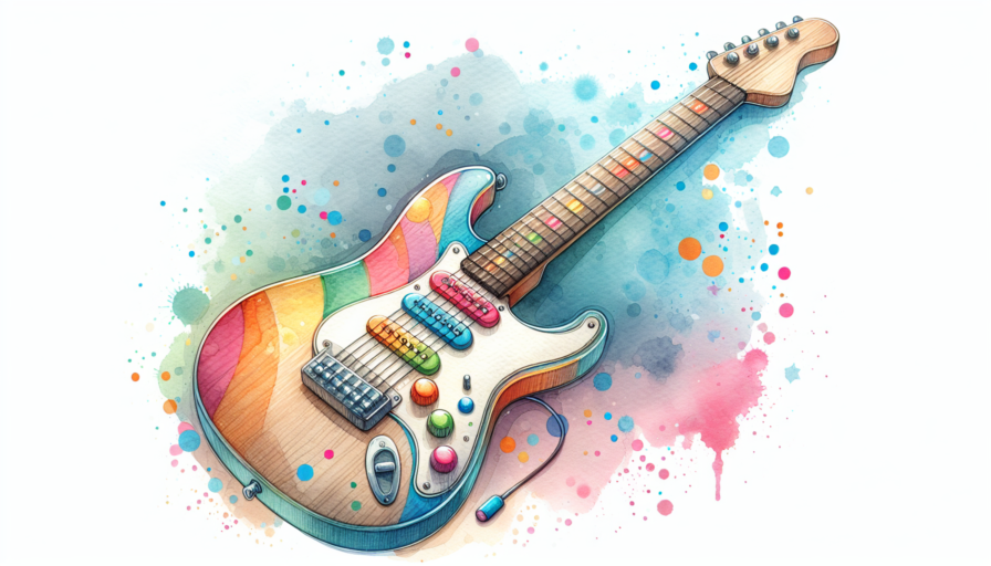 guitarra electrica infantil
