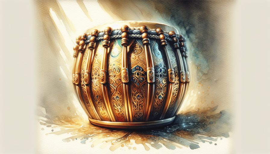 instrumento percusion arabe