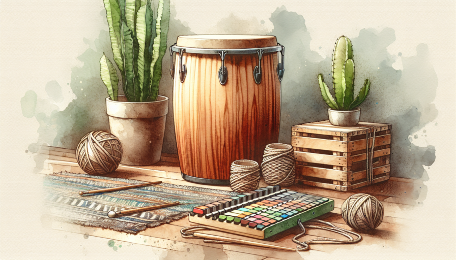 instrumento percusion madera como un cajon pero agudo