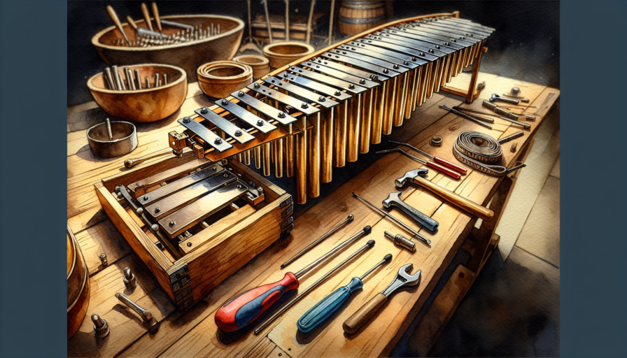 instrumento percusion metal arreglar