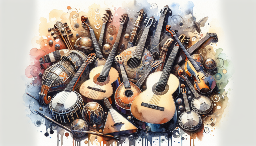 instrumentos de cuerda punteada
