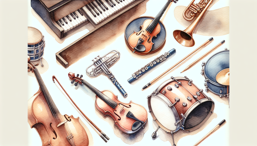 instrumentos musicales dibujos