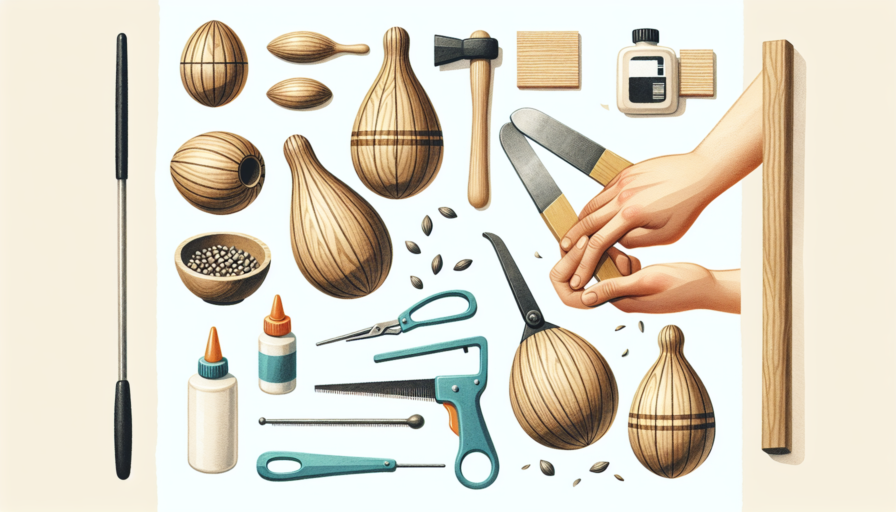 maracas instrumento construir