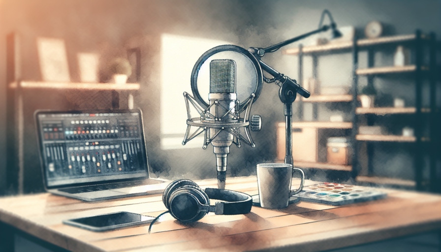 microfono para podcast