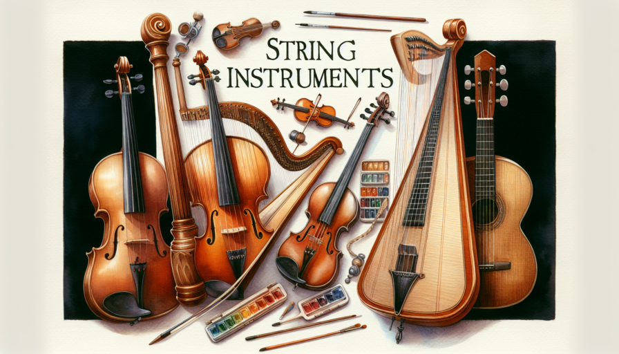 nombres de instrumentos de cuerdas