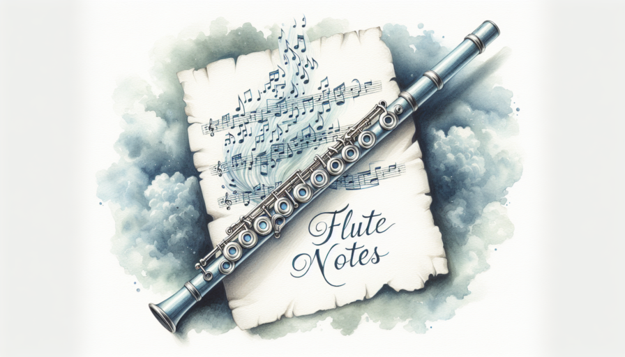 notas en flauta travesera