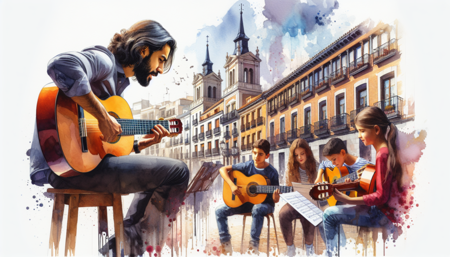 profesor guitarra madrid