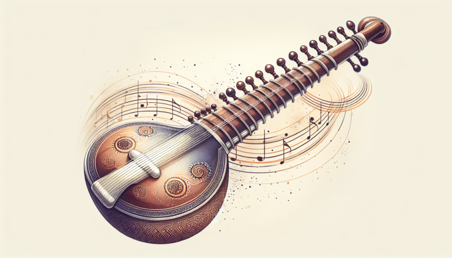 sitar instrumento idiofono