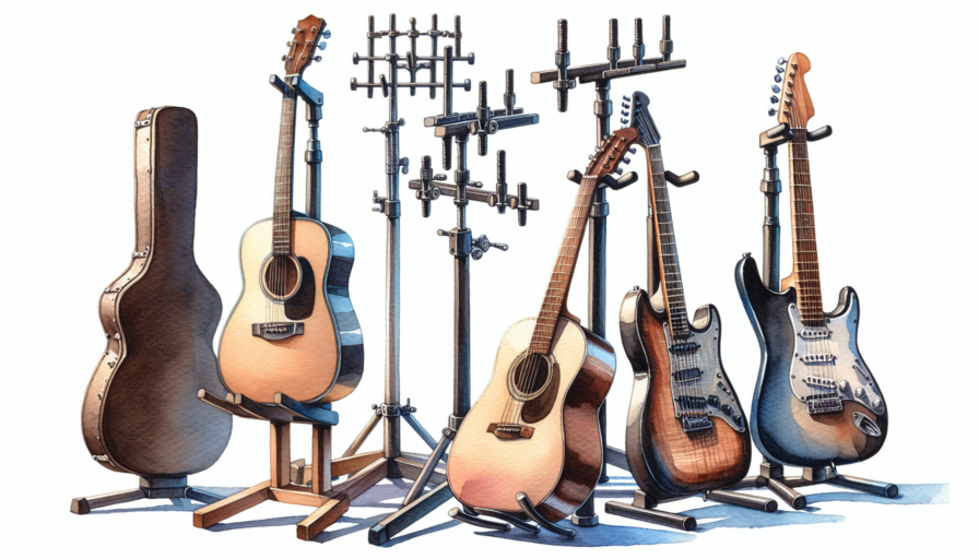 soportes para guitarra