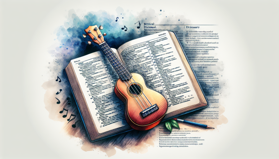 ukelele instrumento diccionario