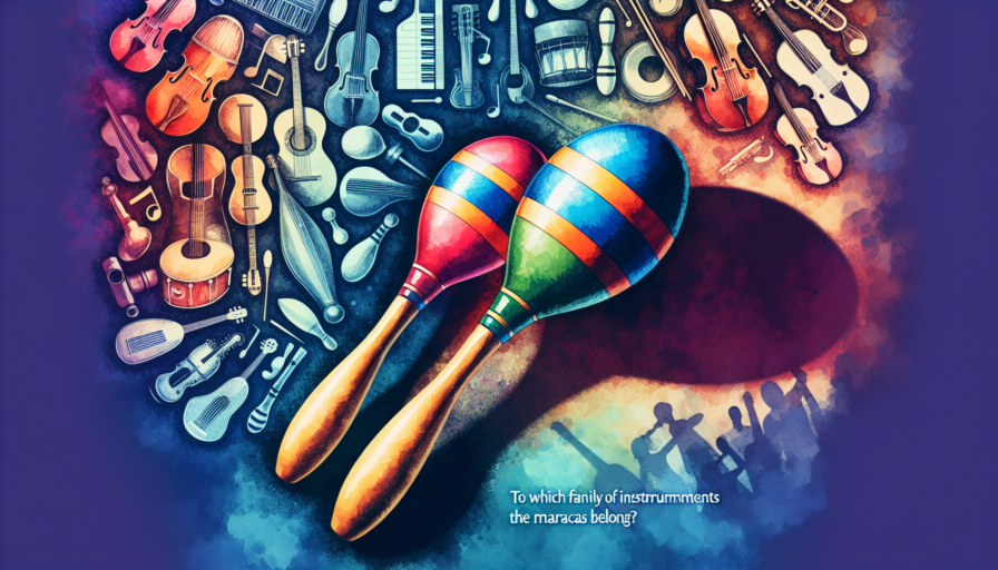 a que familia de instrumentos pertenece las maracas