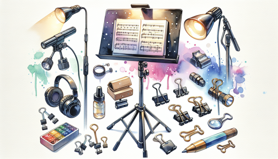 accesorios soporte partituras