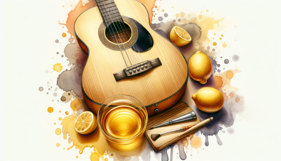 aceite de limon guitarra