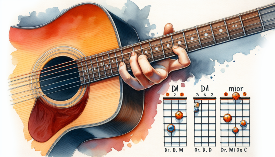 acordes do menor guitarra