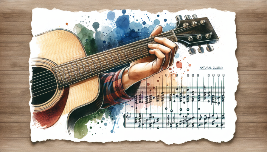 acordes naturales de guitarra
