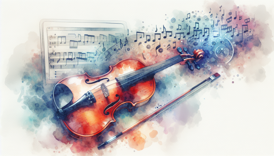 afinador de violin en linea