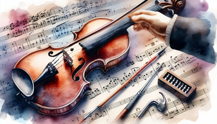 afinador de violin get tuned