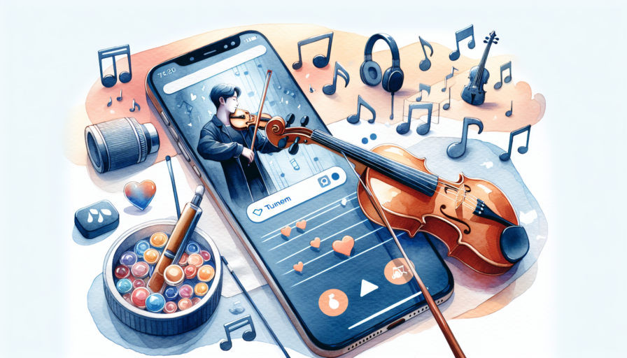 afinador de violin para celular