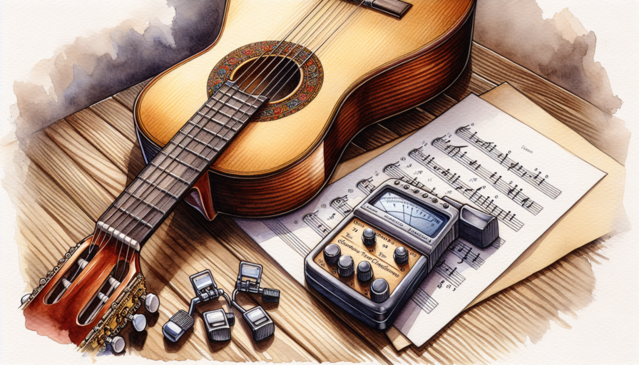 afinar guitarra clasica