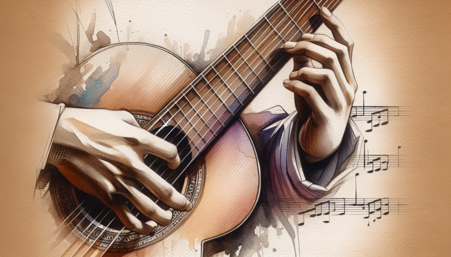 am/g acorde guitarra