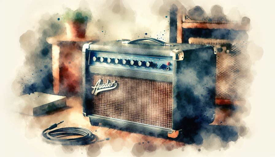 amplificador pequeño guitarra