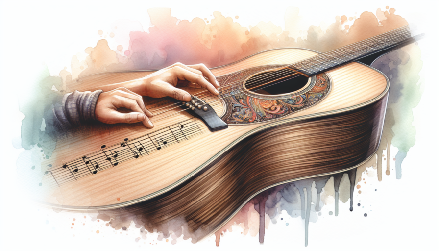 armonicos en la guitarra
