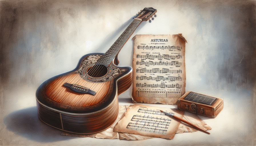 asturias guitarra tab