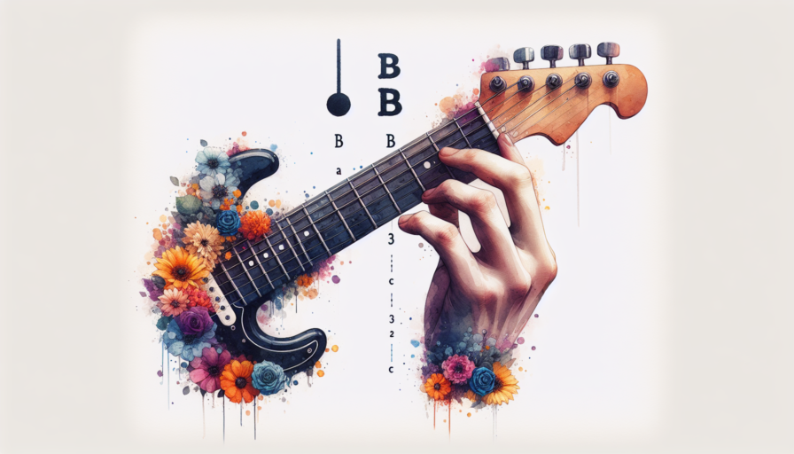 b dim guitarra