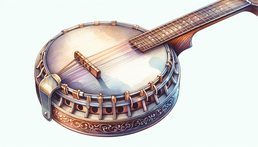 banjo instrumento de cuerda pulsada