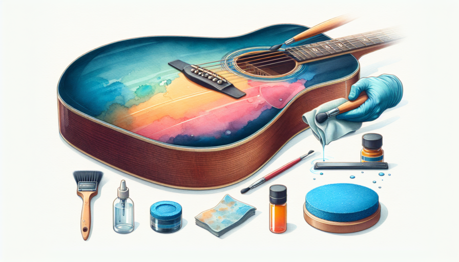 como limpiar una guitarra