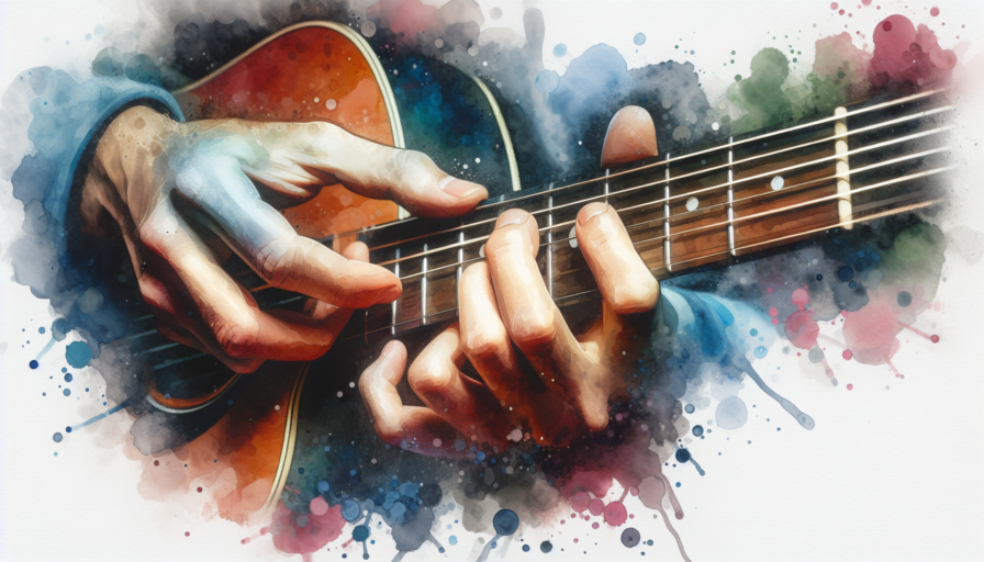 dedos acordes guitarra