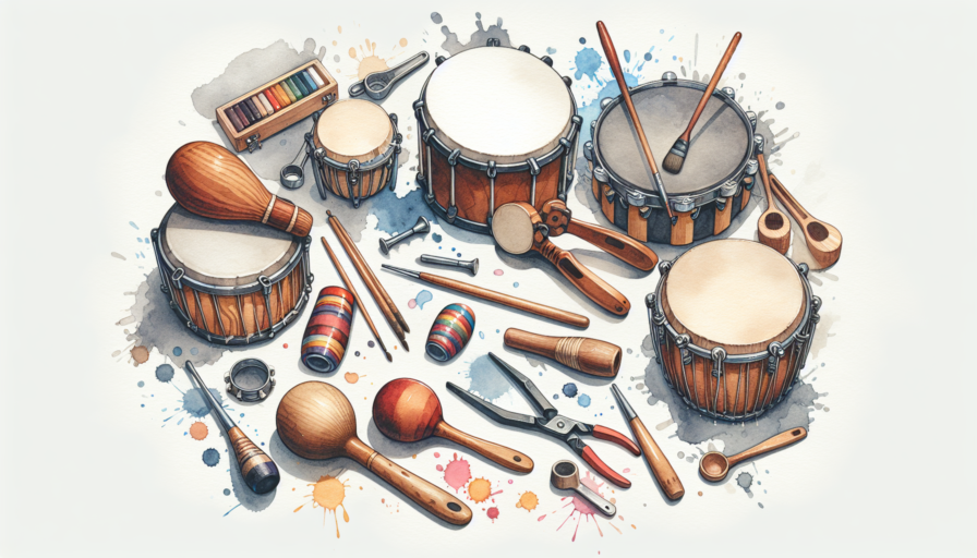 elaborar instrumento percusion