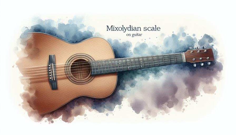 escala mixolidia guitarra