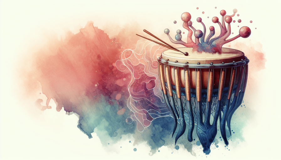 extraño instrumento percusion