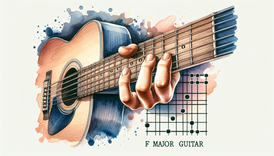 fa mayor guitarra