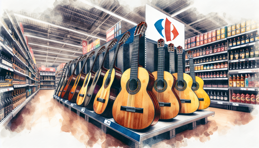 guitarra española carrefour