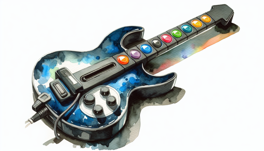 guitarra guitar hero wii