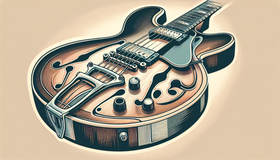 guitarra hollow body