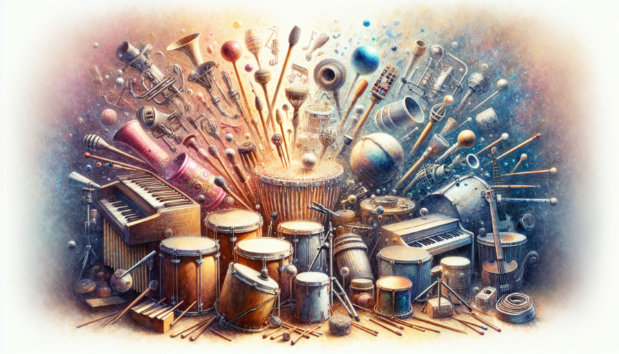 instrumento percusion casero