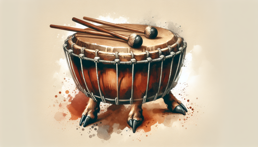 instrumento percusion pezuñas