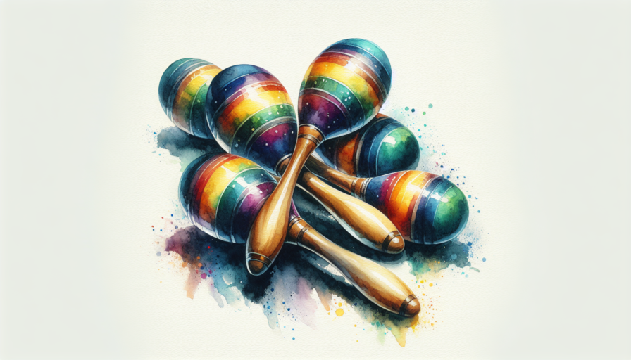 instrumentos de pequeña percusion maracas