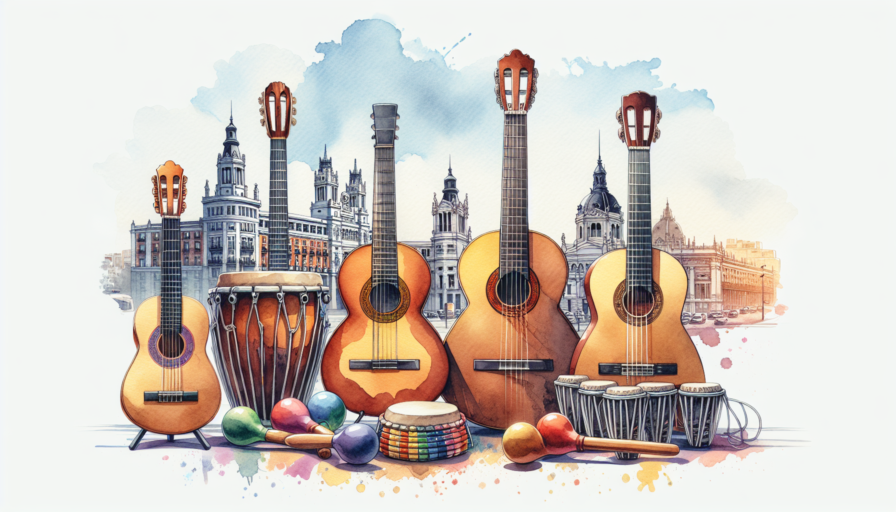 instrumentos musicales en madrid