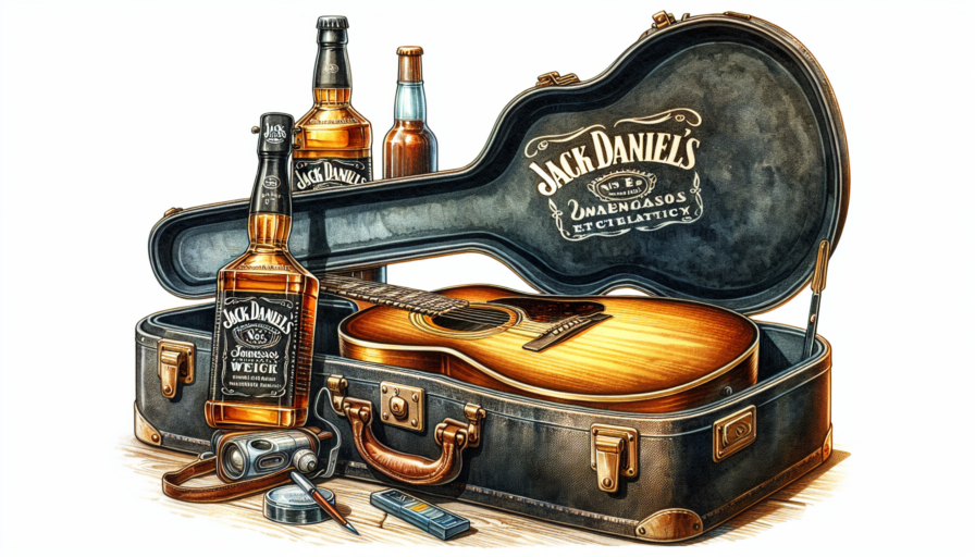 Jack Daniels Estuche Guitarra: Un Regalo Inigualable Para Amantes del ...